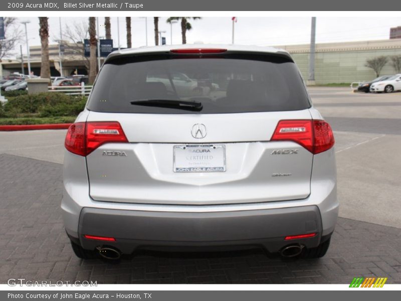 Billet Silver Metallic / Taupe 2009 Acura MDX