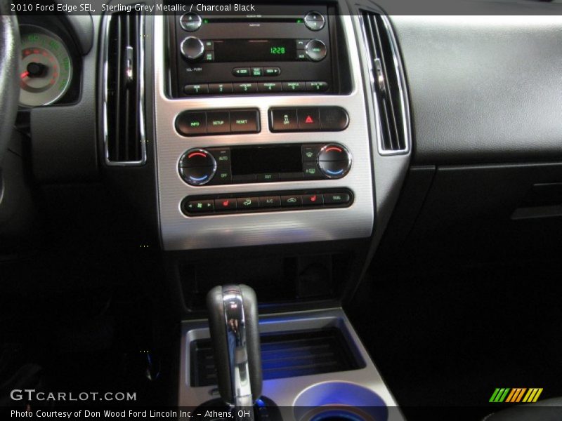 Sterling Grey Metallic / Charcoal Black 2010 Ford Edge SEL