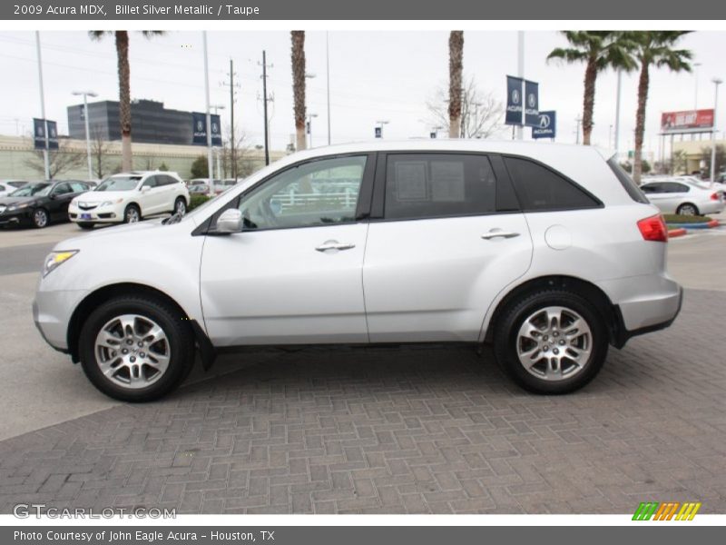 Billet Silver Metallic / Taupe 2009 Acura MDX