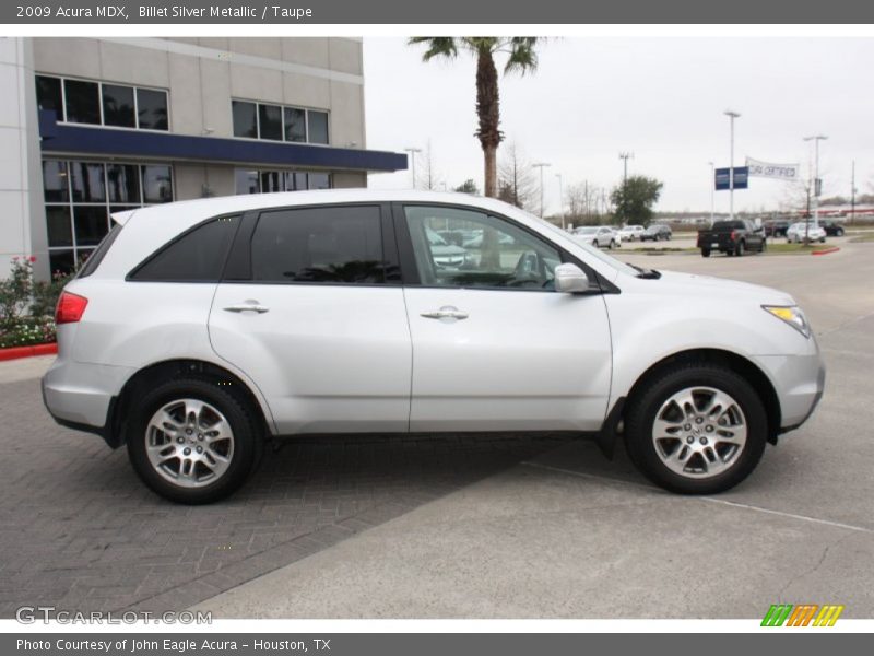 Billet Silver Metallic / Taupe 2009 Acura MDX