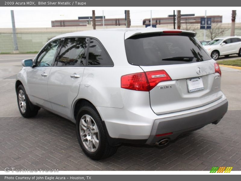 Billet Silver Metallic / Taupe 2009 Acura MDX