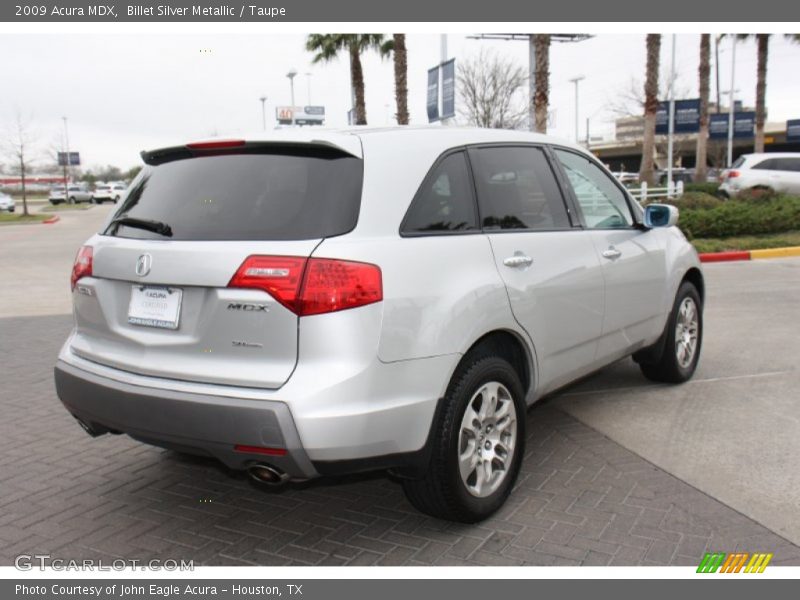 Billet Silver Metallic / Taupe 2009 Acura MDX