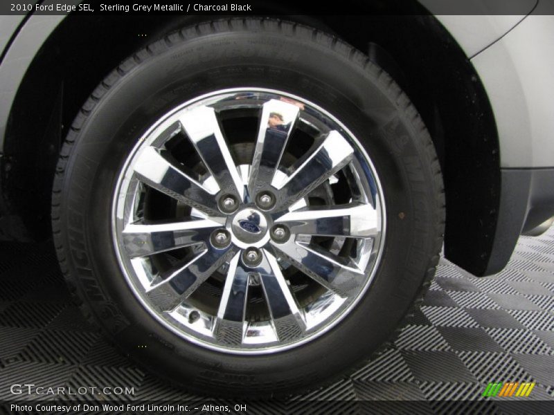 Sterling Grey Metallic / Charcoal Black 2010 Ford Edge SEL
