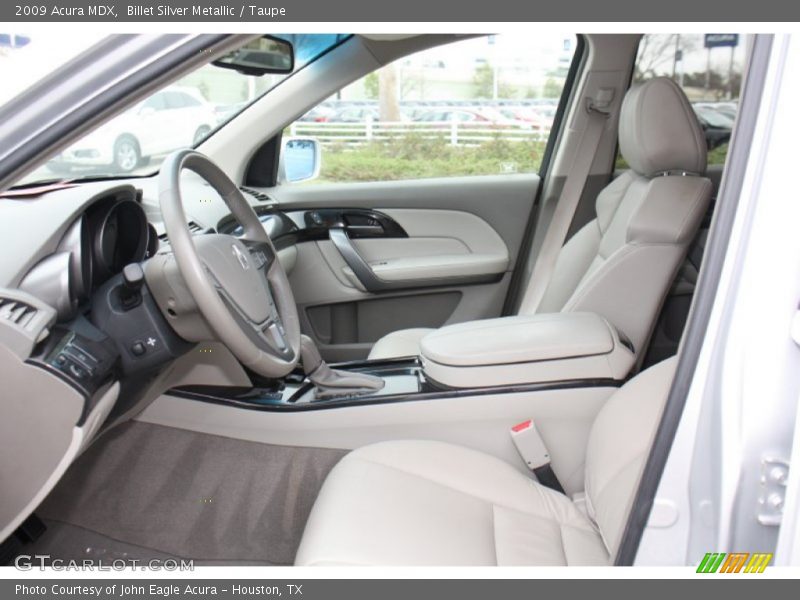 Billet Silver Metallic / Taupe 2009 Acura MDX