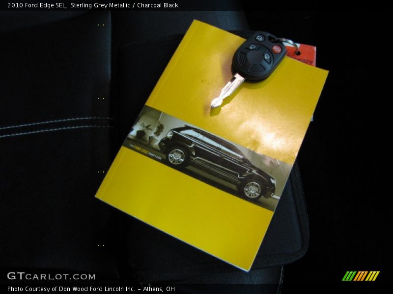 Sterling Grey Metallic / Charcoal Black 2010 Ford Edge SEL