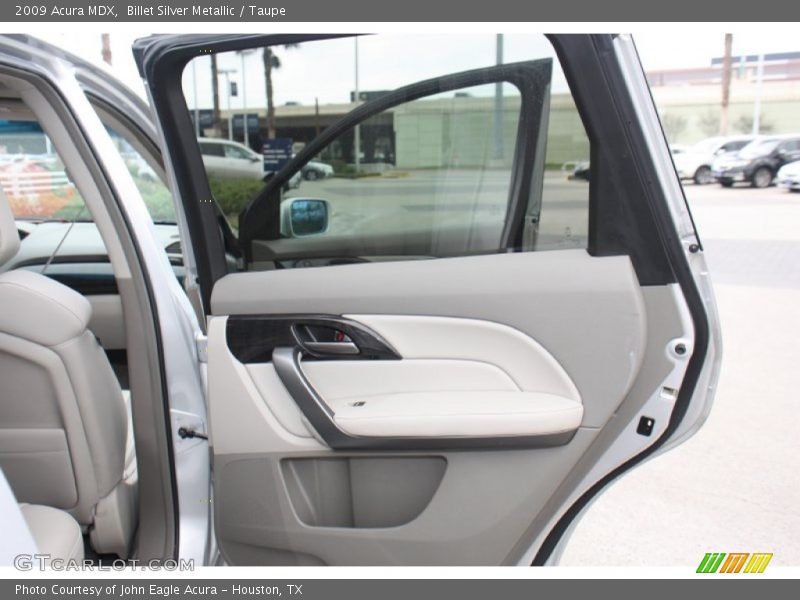 Billet Silver Metallic / Taupe 2009 Acura MDX