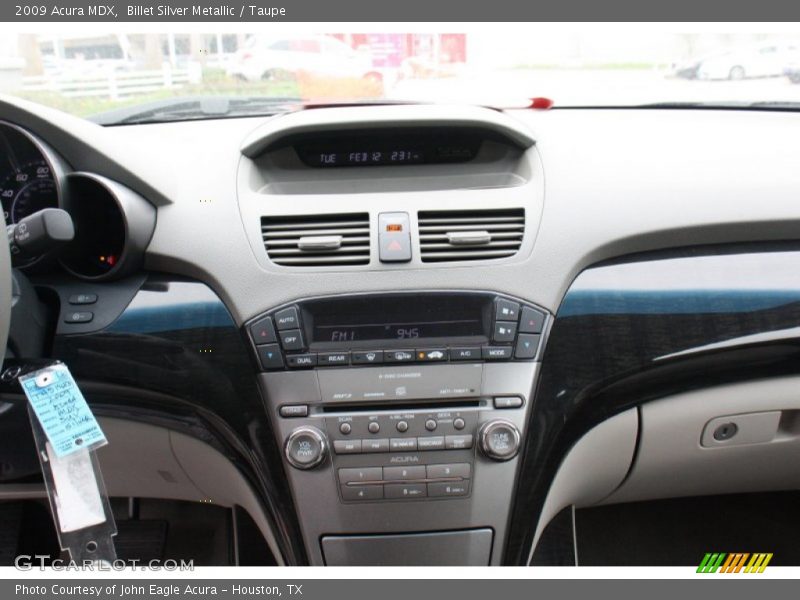 Billet Silver Metallic / Taupe 2009 Acura MDX