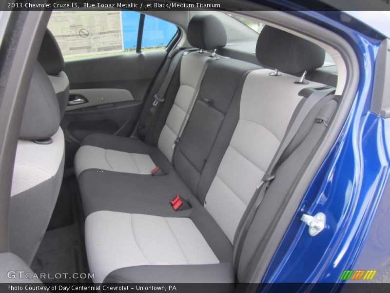 Blue Topaz Metallic / Jet Black/Medium Titanium 2013 Chevrolet Cruze LS