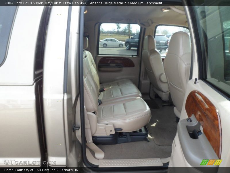 Rear Seat of 2004 F250 Super Duty Lariat Crew Cab 4x4