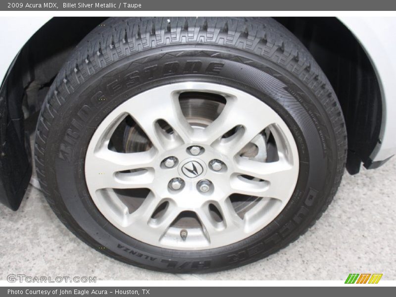 Billet Silver Metallic / Taupe 2009 Acura MDX