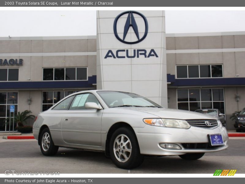 Lunar Mist Metallic / Charcoal 2003 Toyota Solara SE Coupe
