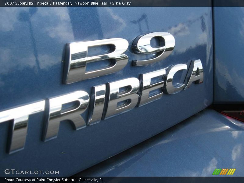 Newport Blue Pearl / Slate Gray 2007 Subaru B9 Tribeca 5 Passenger