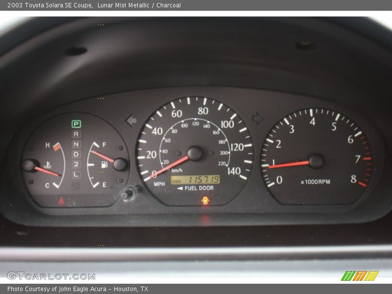 Lunar Mist Metallic / Charcoal 2003 Toyota Solara SE Coupe