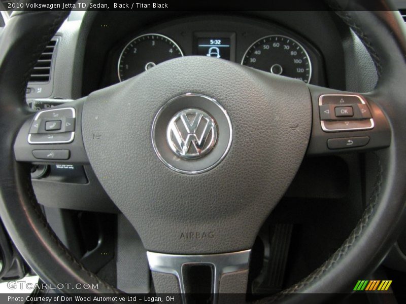 Black / Titan Black 2010 Volkswagen Jetta TDI Sedan