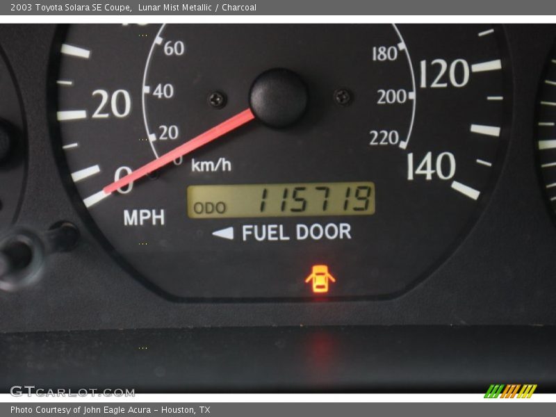 Lunar Mist Metallic / Charcoal 2003 Toyota Solara SE Coupe
