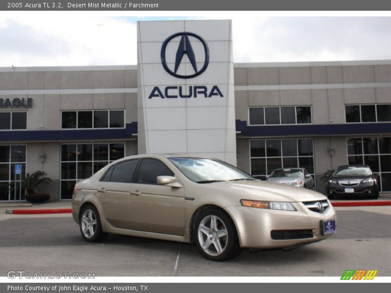Desert Mist Metallic / Parchment 2005 Acura TL 3.2