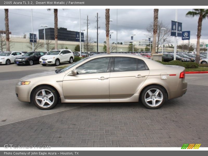Desert Mist Metallic / Parchment 2005 Acura TL 3.2