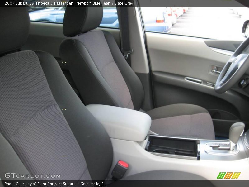 Newport Blue Pearl / Slate Gray 2007 Subaru B9 Tribeca 5 Passenger