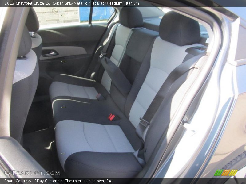 Cyber Gray Metallic / Jet Black/Medium Titanium 2013 Chevrolet Cruze LS