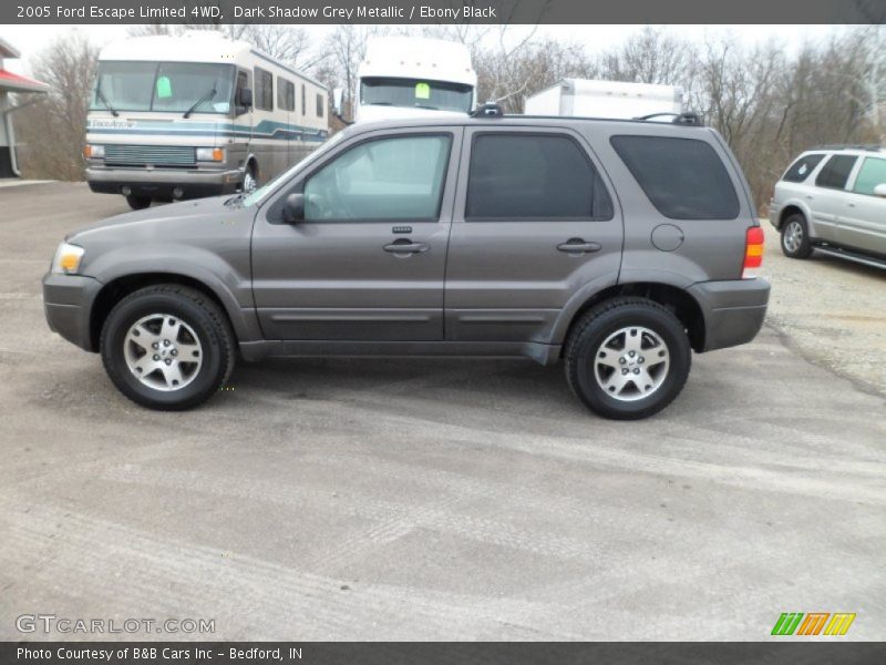Dark Shadow Grey Metallic / Ebony Black 2005 Ford Escape Limited 4WD