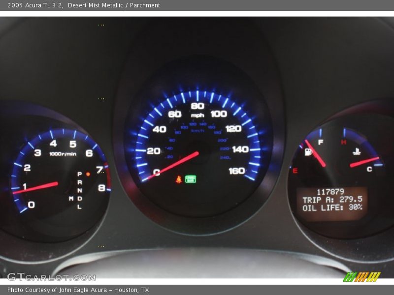 Desert Mist Metallic / Parchment 2005 Acura TL 3.2