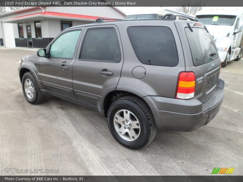 Dark Shadow Grey Metallic / Ebony Black 2005 Ford Escape Limited 4WD