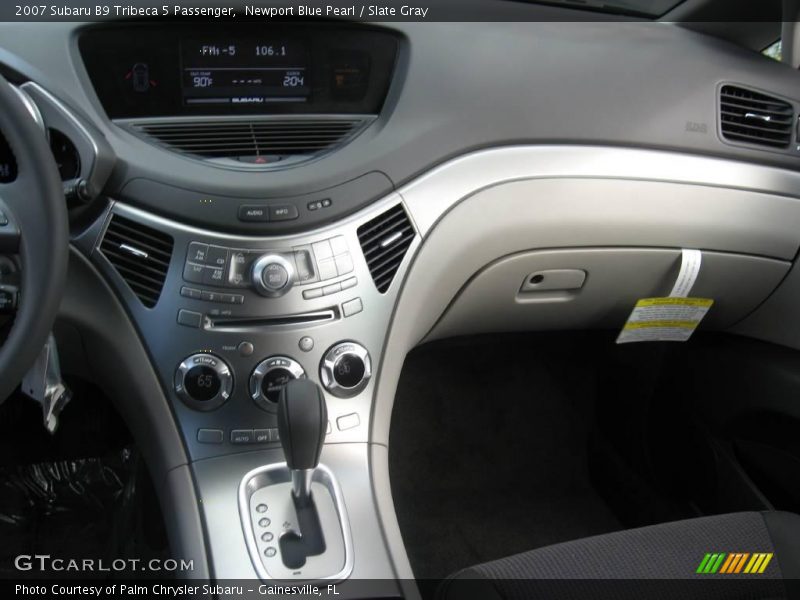 Newport Blue Pearl / Slate Gray 2007 Subaru B9 Tribeca 5 Passenger