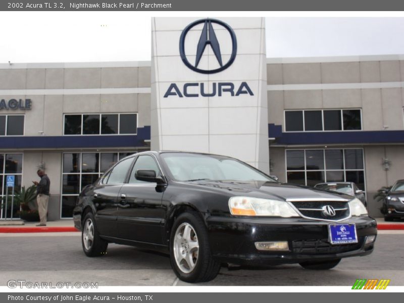 Nighthawk Black Pearl / Parchment 2002 Acura TL 3.2