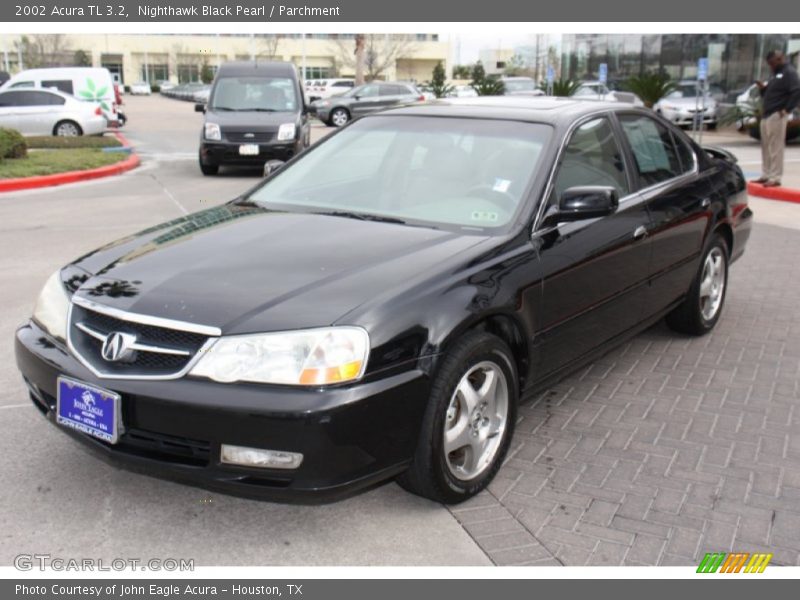 Nighthawk Black Pearl / Parchment 2002 Acura TL 3.2