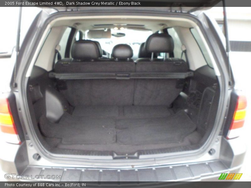 Dark Shadow Grey Metallic / Ebony Black 2005 Ford Escape Limited 4WD
