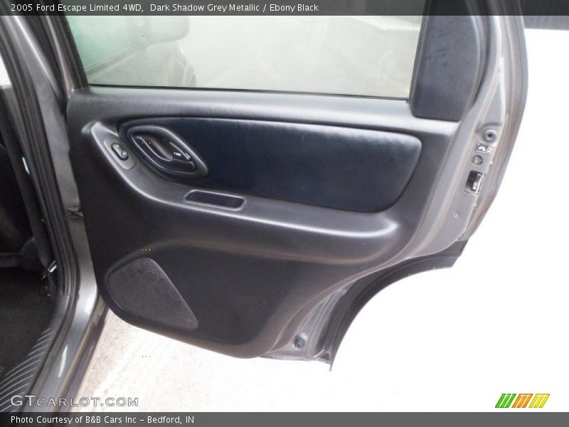 Dark Shadow Grey Metallic / Ebony Black 2005 Ford Escape Limited 4WD