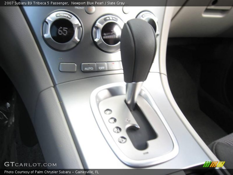 Newport Blue Pearl / Slate Gray 2007 Subaru B9 Tribeca 5 Passenger