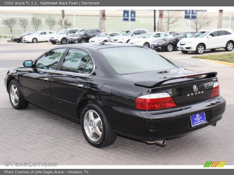 Nighthawk Black Pearl / Parchment 2002 Acura TL 3.2