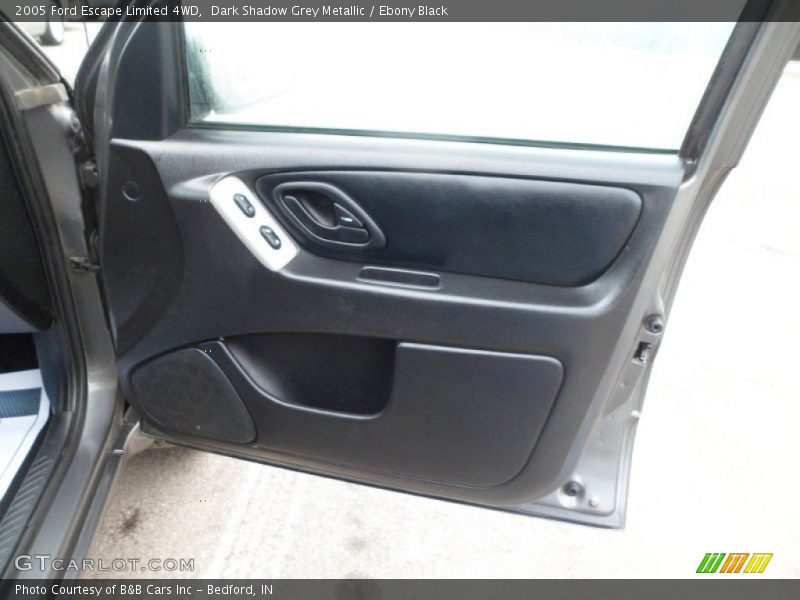 Dark Shadow Grey Metallic / Ebony Black 2005 Ford Escape Limited 4WD