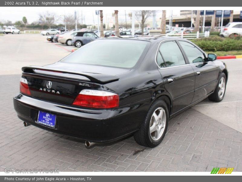 Nighthawk Black Pearl / Parchment 2002 Acura TL 3.2