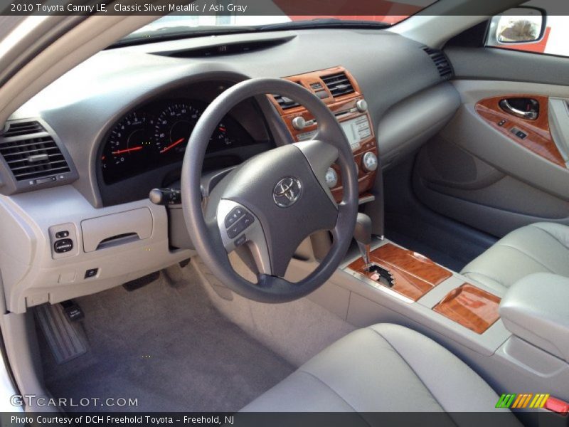 Classic Silver Metallic / Ash Gray 2010 Toyota Camry LE