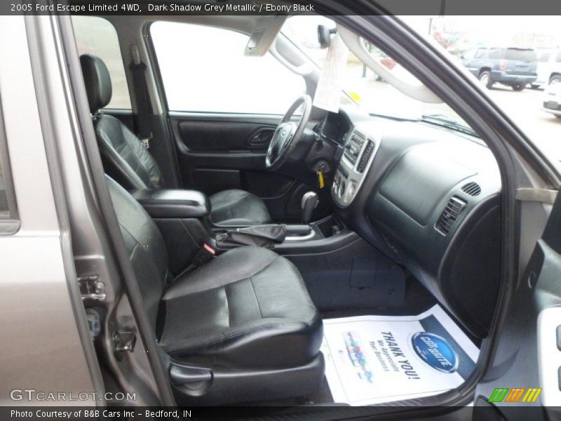 Dark Shadow Grey Metallic / Ebony Black 2005 Ford Escape Limited 4WD