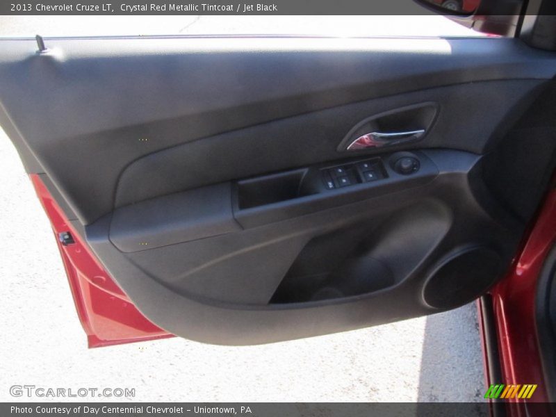 Crystal Red Metallic Tintcoat / Jet Black 2013 Chevrolet Cruze LT
