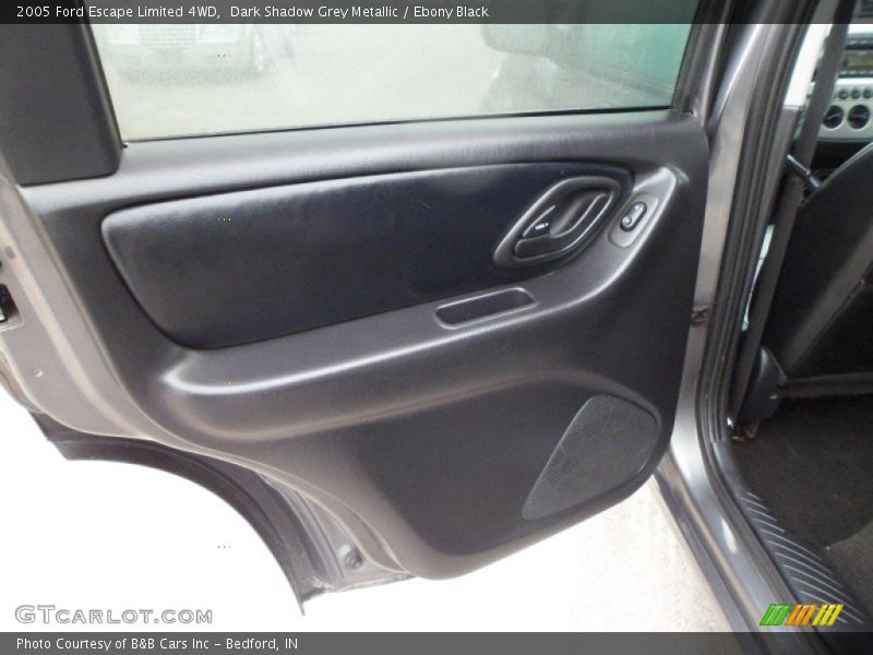 Dark Shadow Grey Metallic / Ebony Black 2005 Ford Escape Limited 4WD