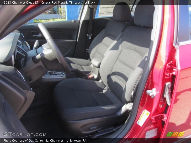 Crystal Red Metallic Tintcoat / Jet Black 2013 Chevrolet Cruze LT