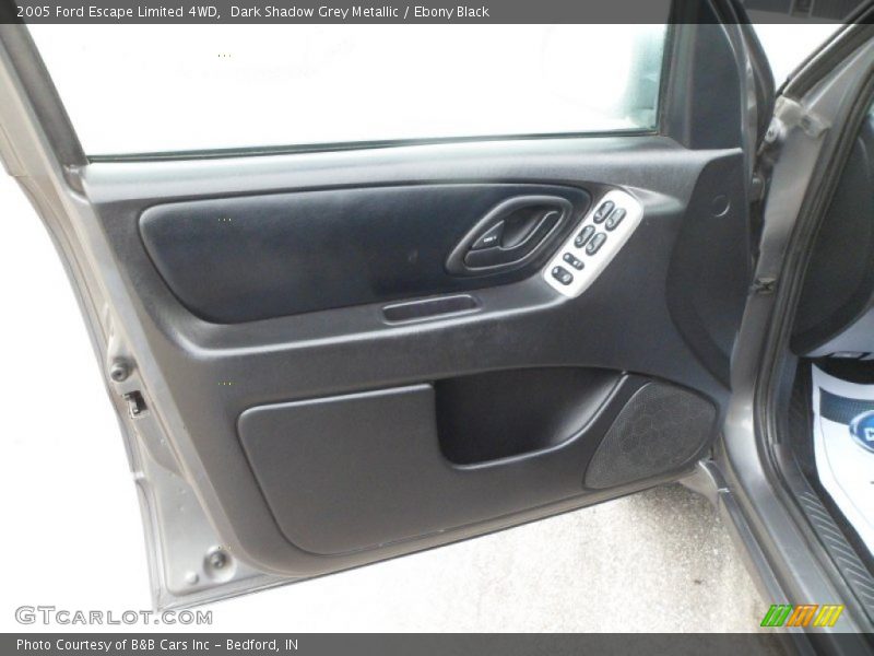 Dark Shadow Grey Metallic / Ebony Black 2005 Ford Escape Limited 4WD