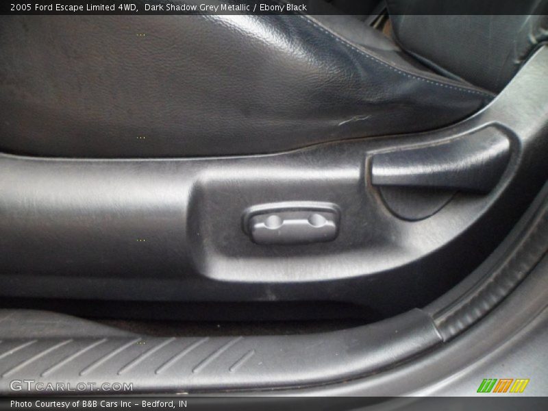 Dark Shadow Grey Metallic / Ebony Black 2005 Ford Escape Limited 4WD