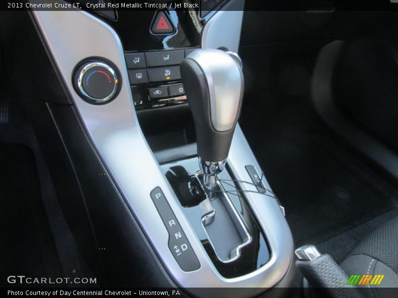 Crystal Red Metallic Tintcoat / Jet Black 2013 Chevrolet Cruze LT
