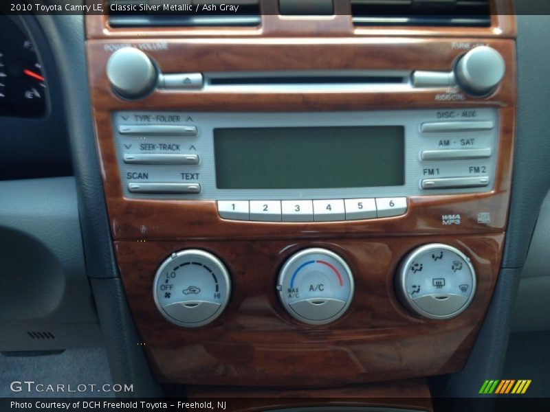 Classic Silver Metallic / Ash Gray 2010 Toyota Camry LE