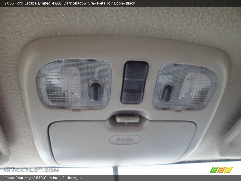 Dark Shadow Grey Metallic / Ebony Black 2005 Ford Escape Limited 4WD