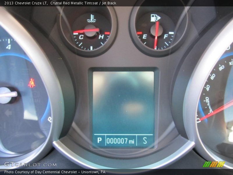 Crystal Red Metallic Tintcoat / Jet Black 2013 Chevrolet Cruze LT