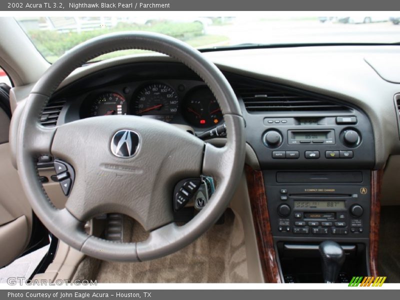 Nighthawk Black Pearl / Parchment 2002 Acura TL 3.2