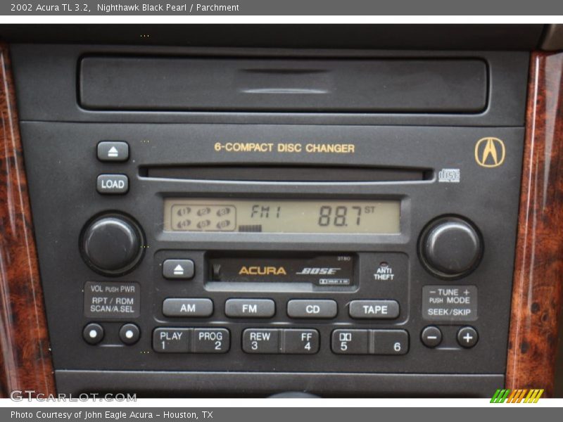 Nighthawk Black Pearl / Parchment 2002 Acura TL 3.2