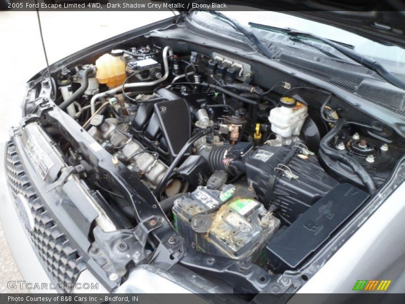 Dark Shadow Grey Metallic / Ebony Black 2005 Ford Escape Limited 4WD