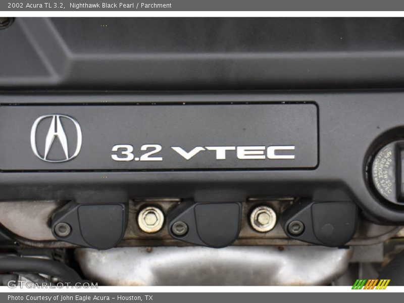 Nighthawk Black Pearl / Parchment 2002 Acura TL 3.2